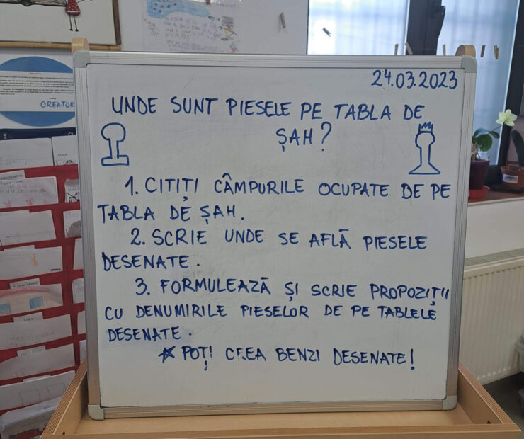 Educația și șahul fac o echipă perfectă în proiectul Step-by-Step