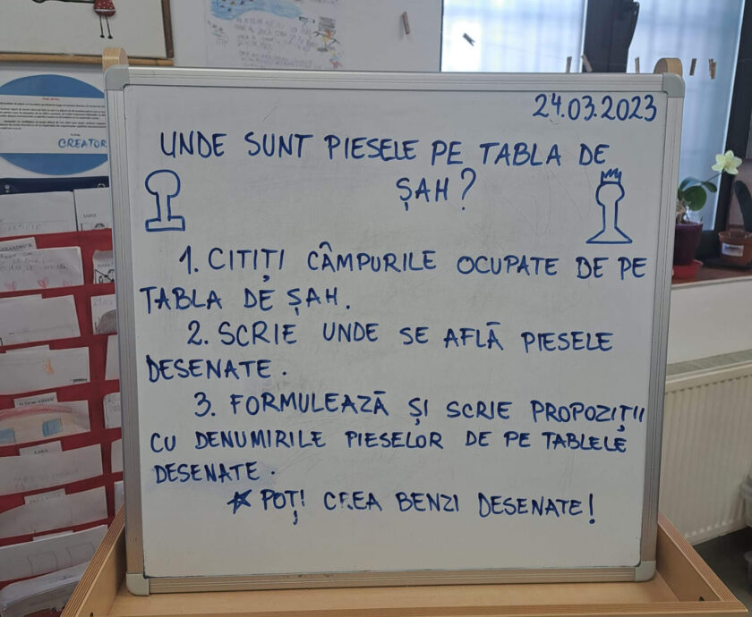 Educația și șahul fac o echipă perfectă în proiectul Step-by-Step
